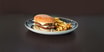 240 Big Cheeseburger mit Pommes